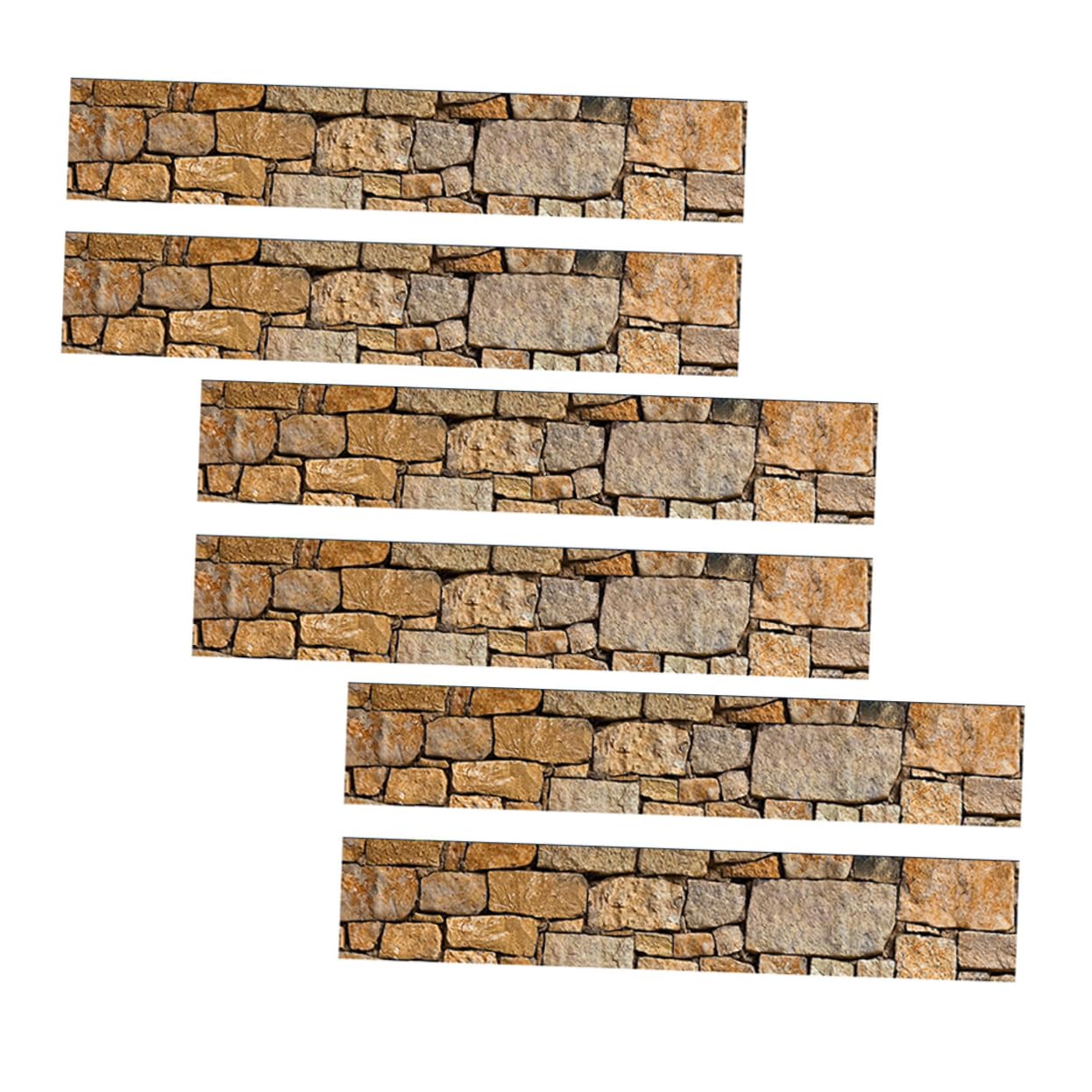 Pegatinas de piedra para escaleras autoadhesivas reparan peldaños viejos con vinilo impermeable