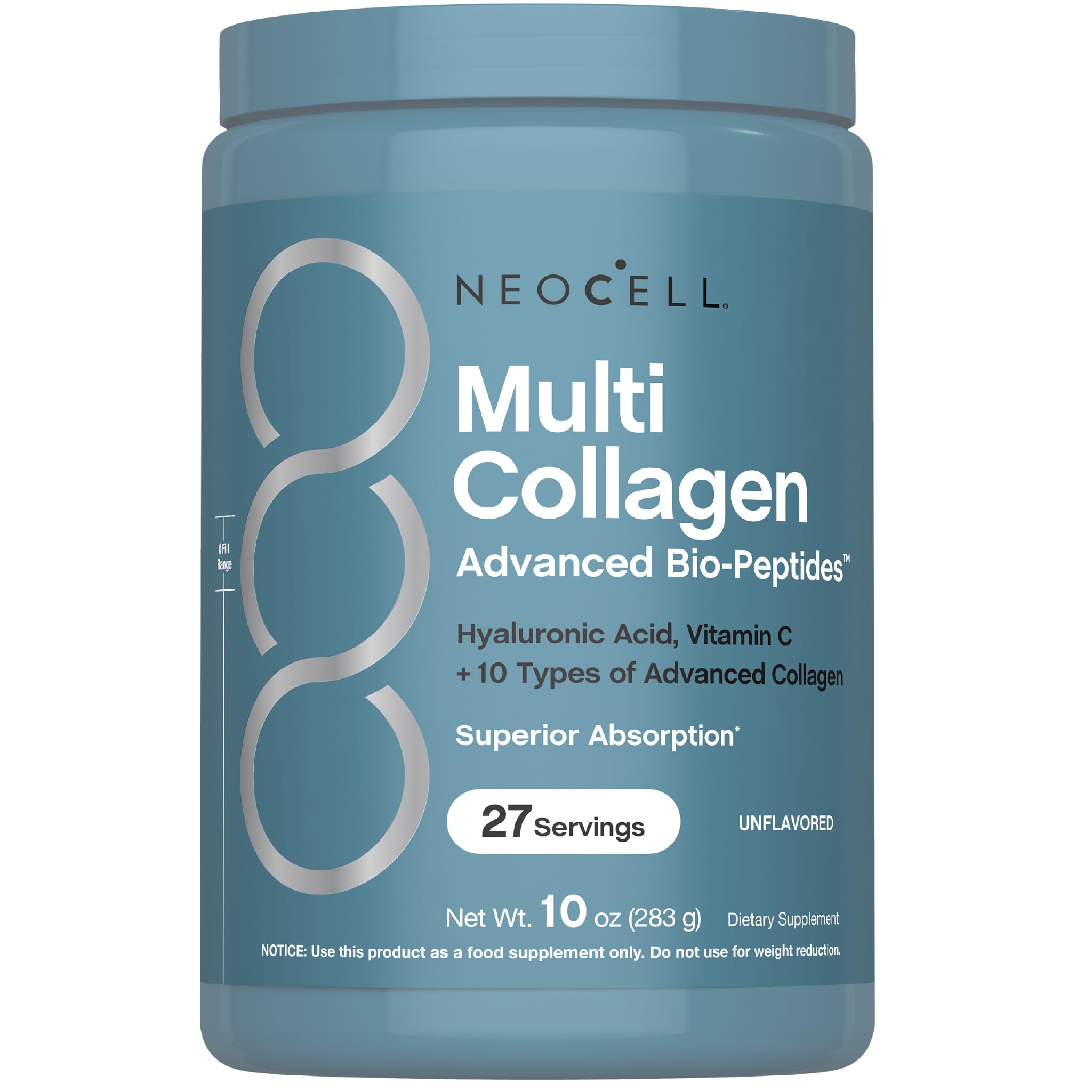 Snapklik.com : NeoCell Multi Collagen Bio-Peptides Powder 22oz Advanced