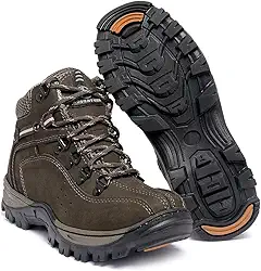 Bota Coturno Adventure Couro Feminino e Masculino