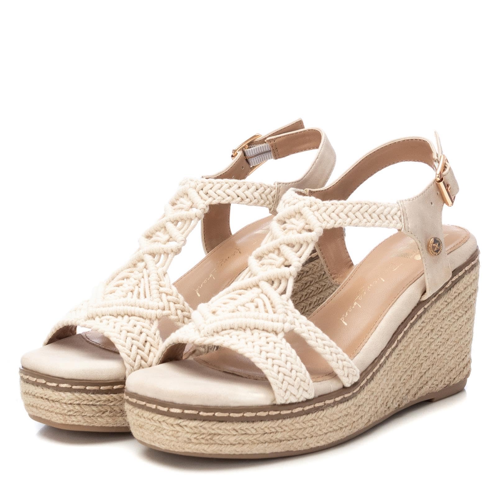 XTI 14283401, Sandalias con cuña Mujer