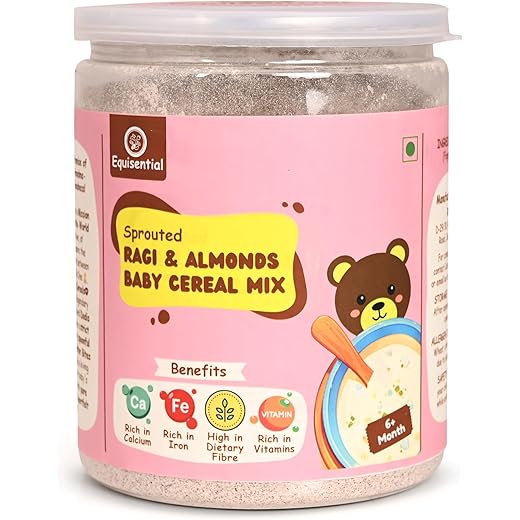 Equisential Ragi-Almond Baby Cereal 200g
