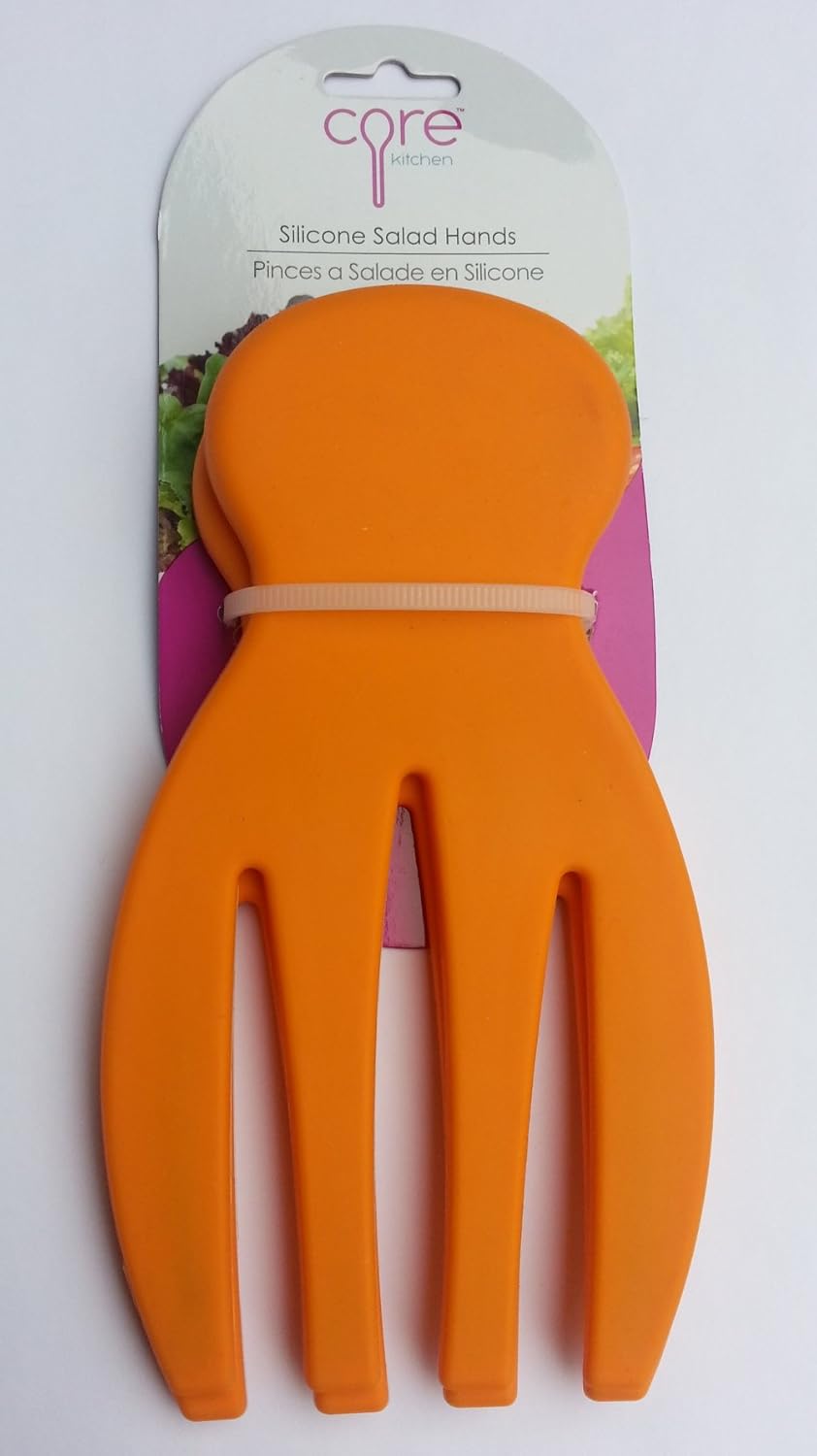 Core Kitchen Silicone Salad Hands (Mandarin) Salad Plates