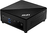 MSI Cubi 5 12M-001EU PC/Poste de Travail Intel® Core? i7 i7-1255U 16 Go DDR4-SDRAM 512 Go SSD Windows 11 Home Mini PC Noir - 2