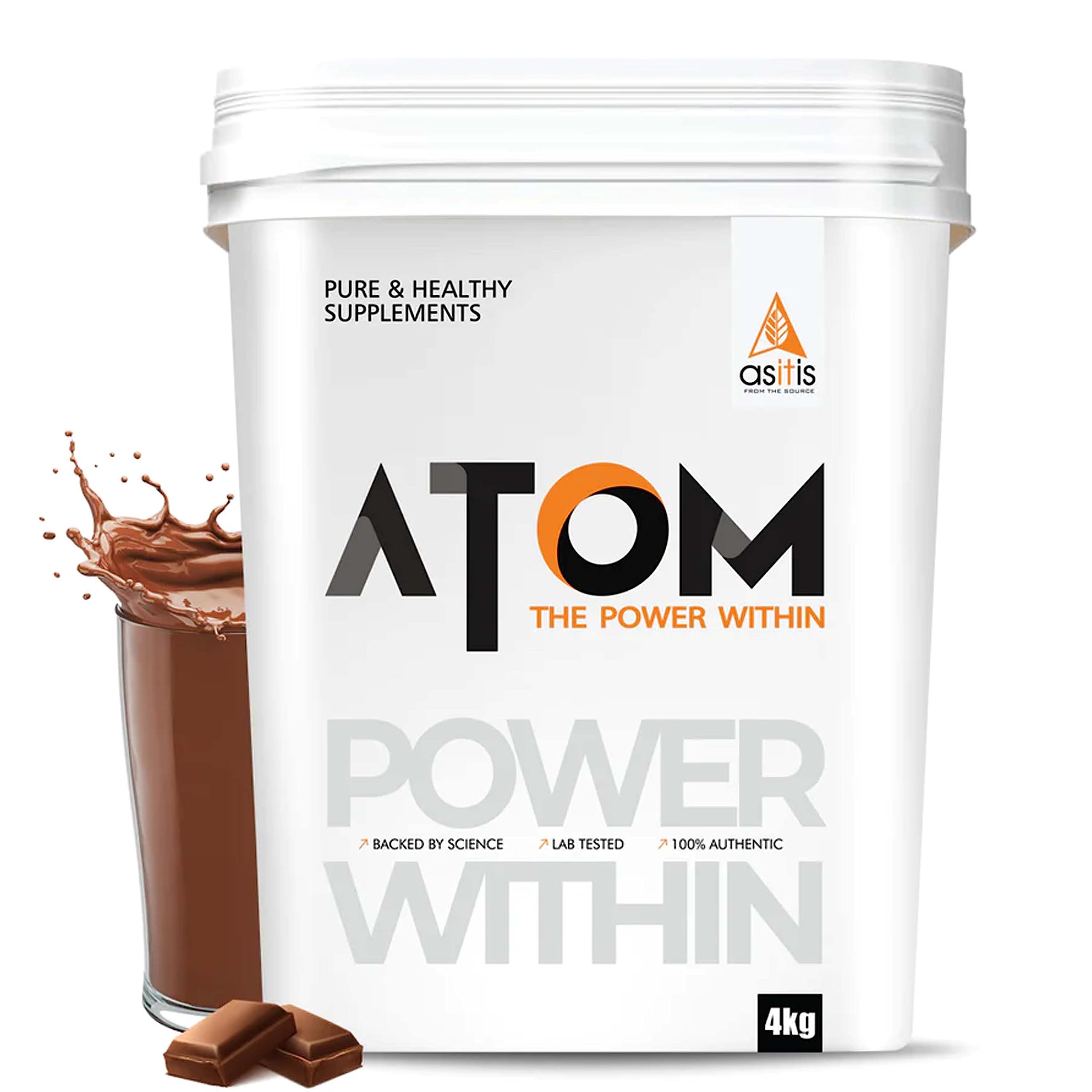 AS-IT-IS ATOM Weight Gainer 4 kg | 61.1g Carbs & 8.8g Proteins | Easy Source of Weight-Gaining Calories | Boosts Workout Performance (Double Rich Chocolate, 4 kg) (B0C9HT5SCT) Amazon Price History, Amazon Price Tracker