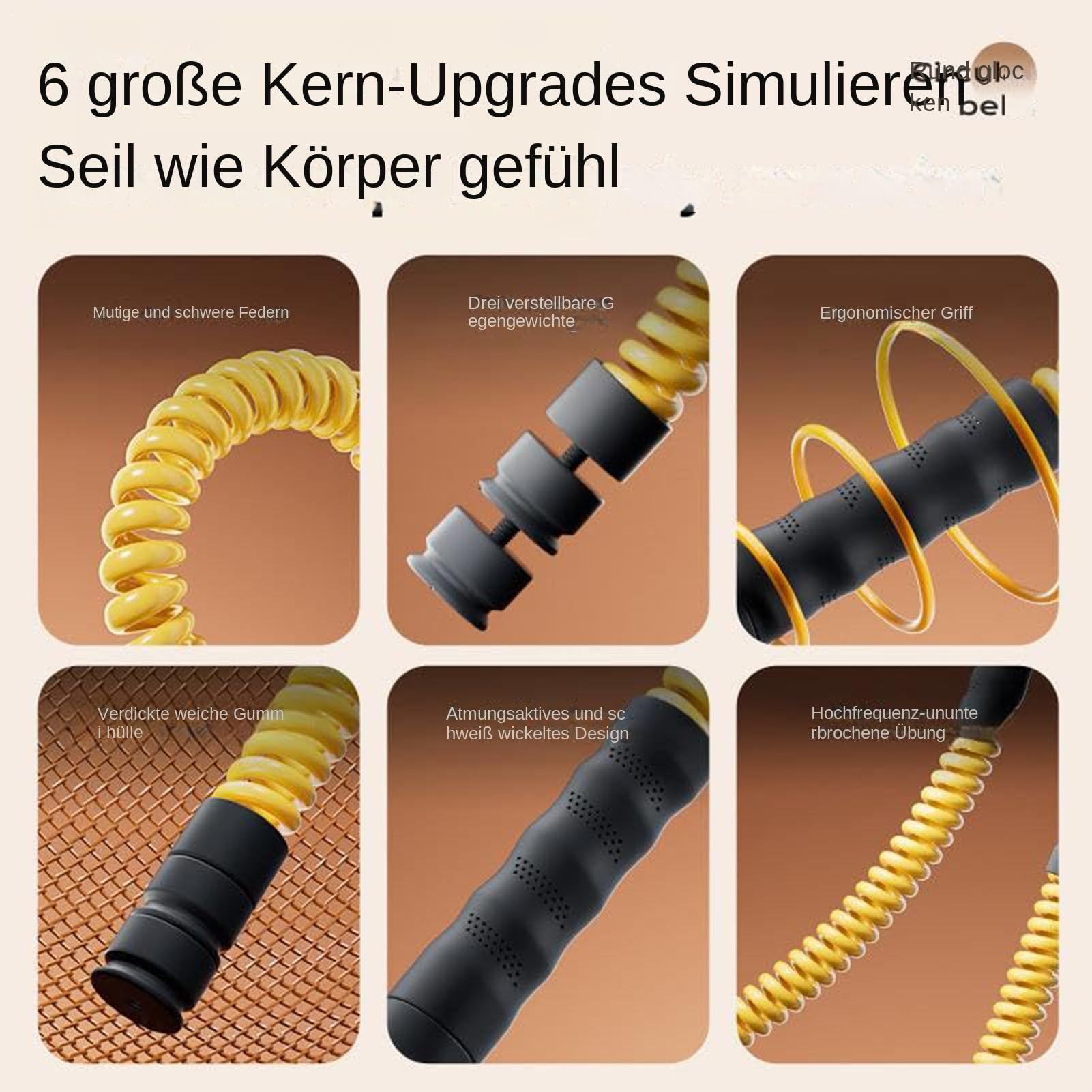 Battle Ropes Attrezzatura Portatile con Resistenza Regolabile | 2 Pezzi Corde per Allenamento Ponderate con Resistenza Regolabile per Fitness Pugilato Aerobica Sport ed