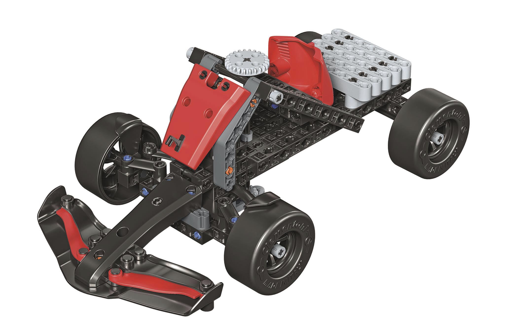 Clementoni Scienza e Gioco Laboratorio di Meccanica - Auto da Corsa, Set Costruzioni Bambini 8+ Anni, Scopri i Principi dell'Ingegneria, Made in Italy, Lingua Italiana, 19448