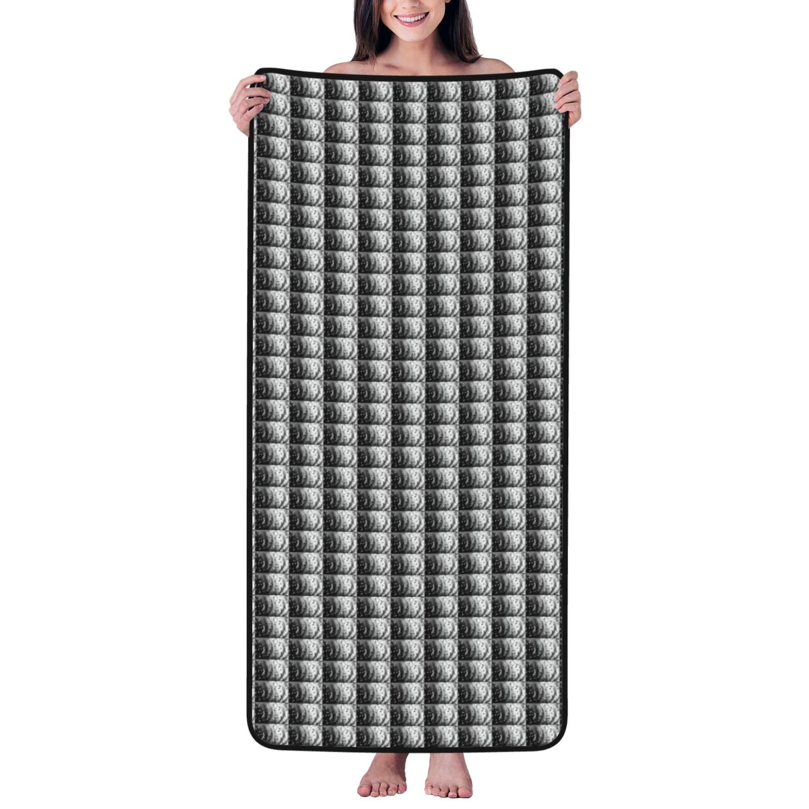 JBJGKHLP Music Notes Print Print Women Men Couples Coral Velvet Bath Towel Ultra-Soft For Home Bathroom Travel