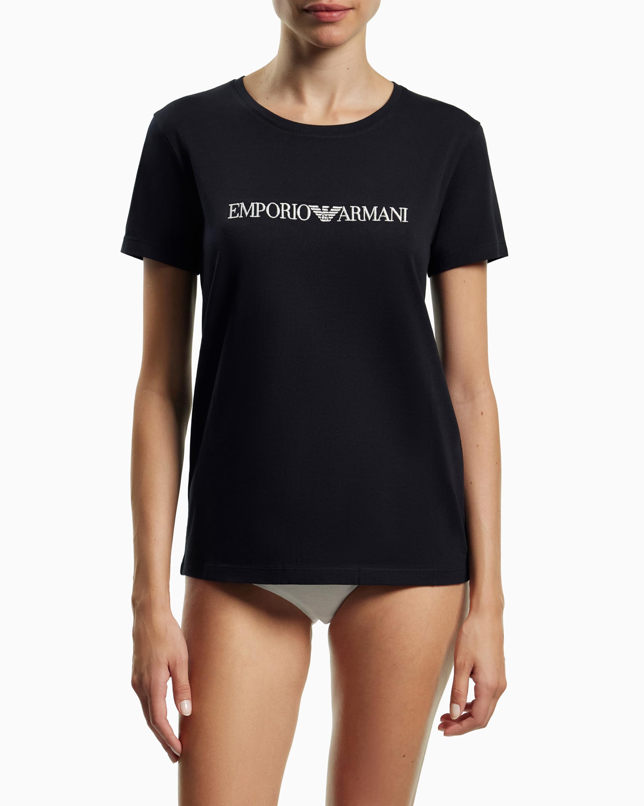 Emporio Armani Everyday Cotton T-Shirt Camiseta Mujer (Pack de 1)