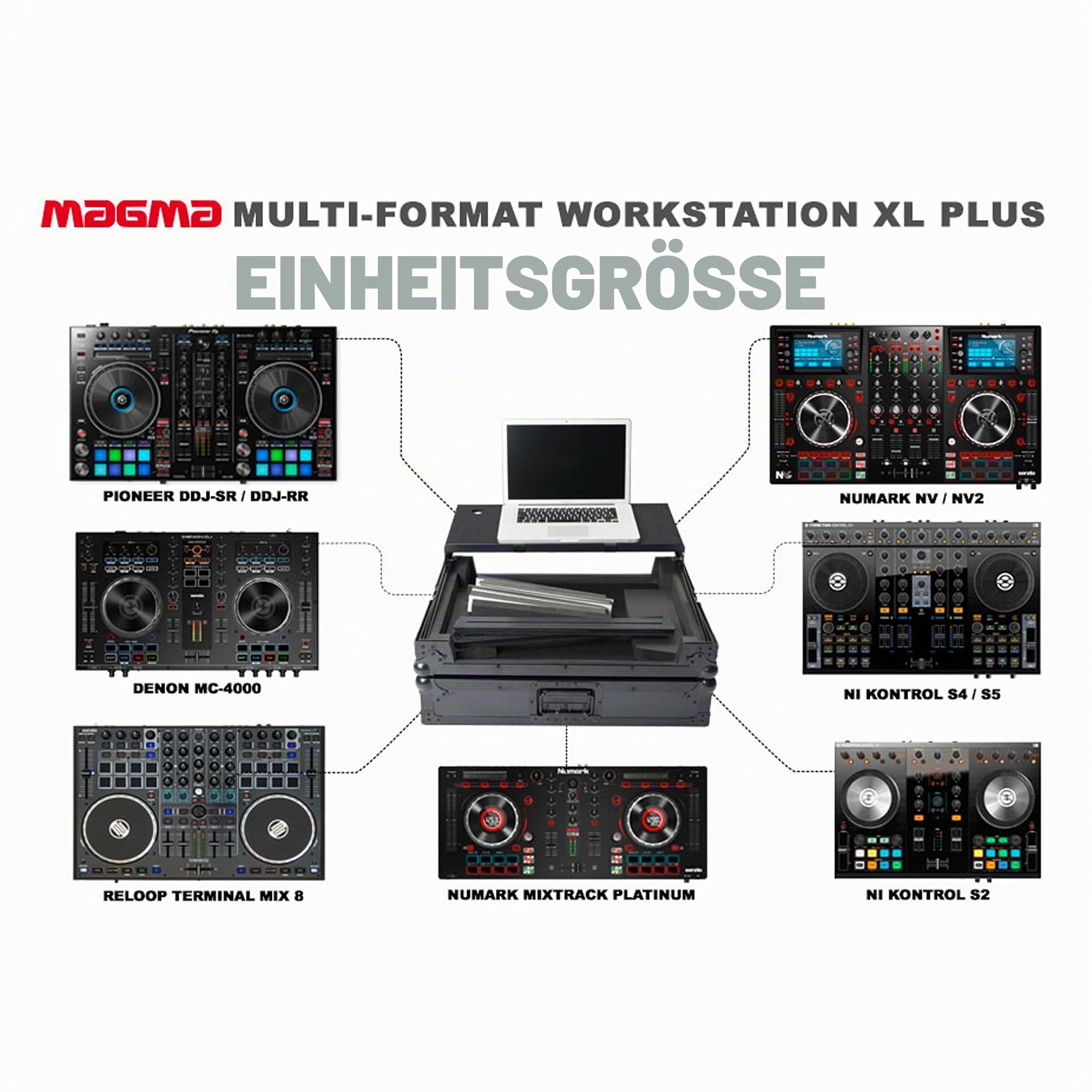 Magma 40981 XL Plus Multi Format Workstation Case