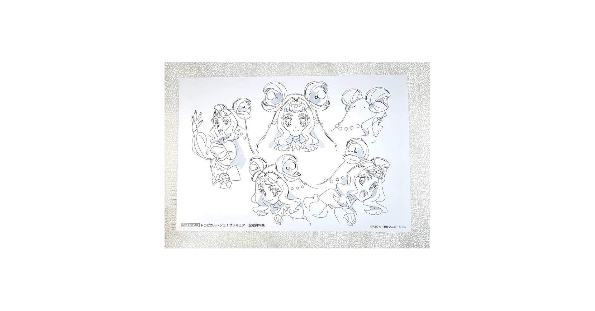 Amazon.co.jp: プリキュア 設定資料集 特典 ポストカード