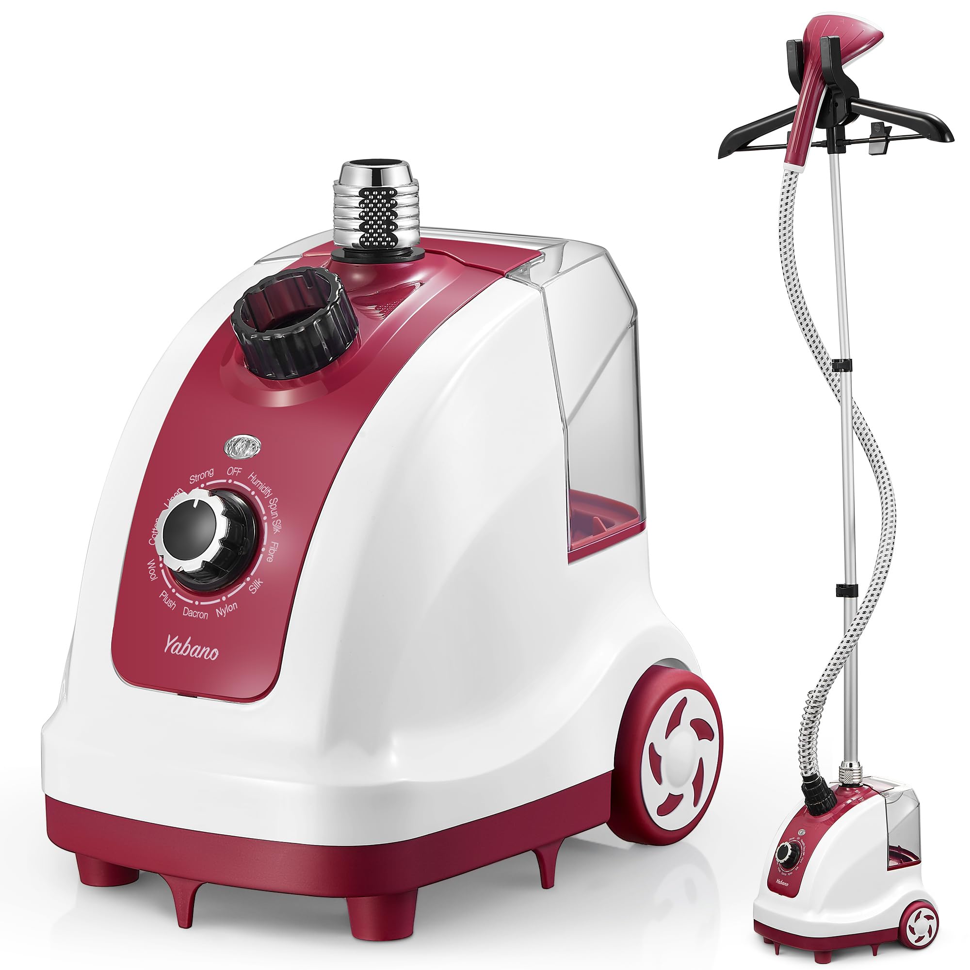 Yabano - Vaporizador Vertical 1950 W, 40 g/min Constante, 11 Funciones, Depósito 1,35 L, Precalentamiento Rápido 10 Segundos