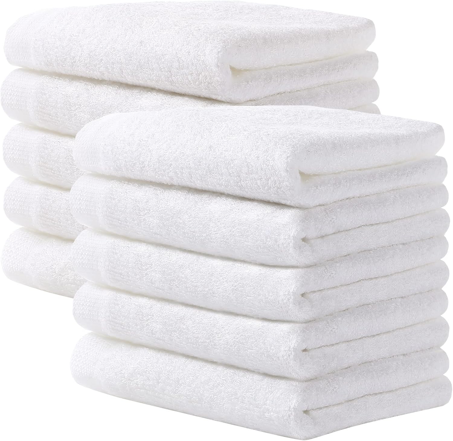 Looxii Baby Wash Cloths, 30x30cm Baby Face Cloths,10 Pack Super Soft