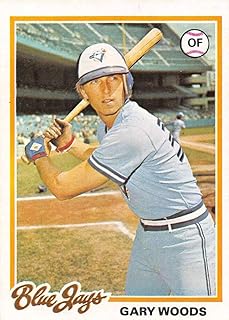 1978 Topps #599 Gary Woods Toronto Blue Jays MLB Baseball Card EX Excellent