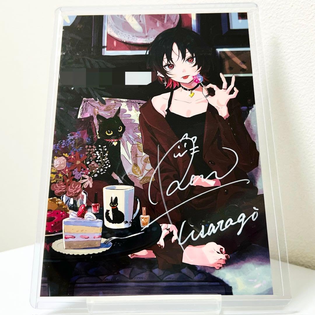 Amazon.co.jp: 如月れん 誕生記念2023 直筆サイン入りポストカード ぶ