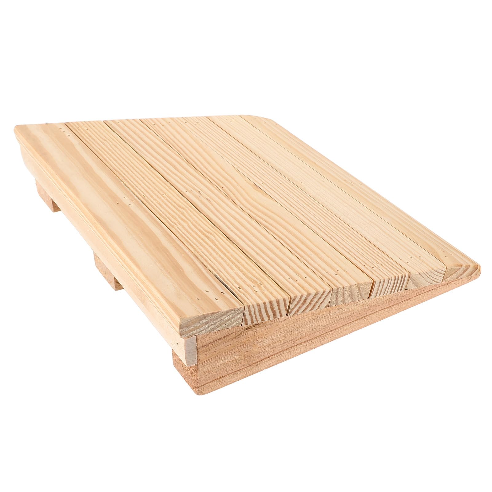 Rampa de Umbral de Madera Beige para Puerta y Escalón