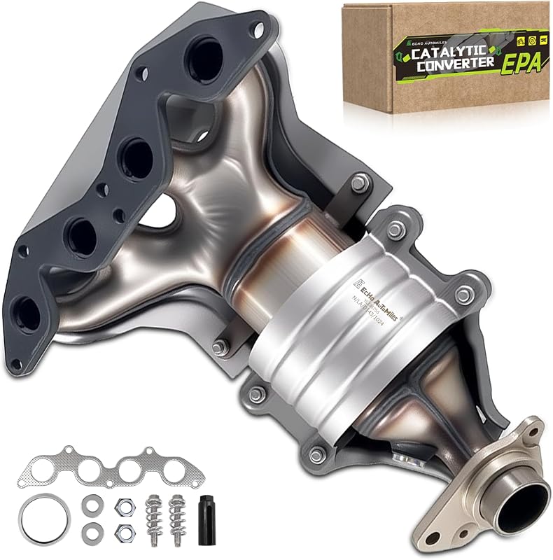 Conversor catalítico dianteiro ECHO AUTOMILES para Honda Civic e Acura EL 1.7L – 1 unidade