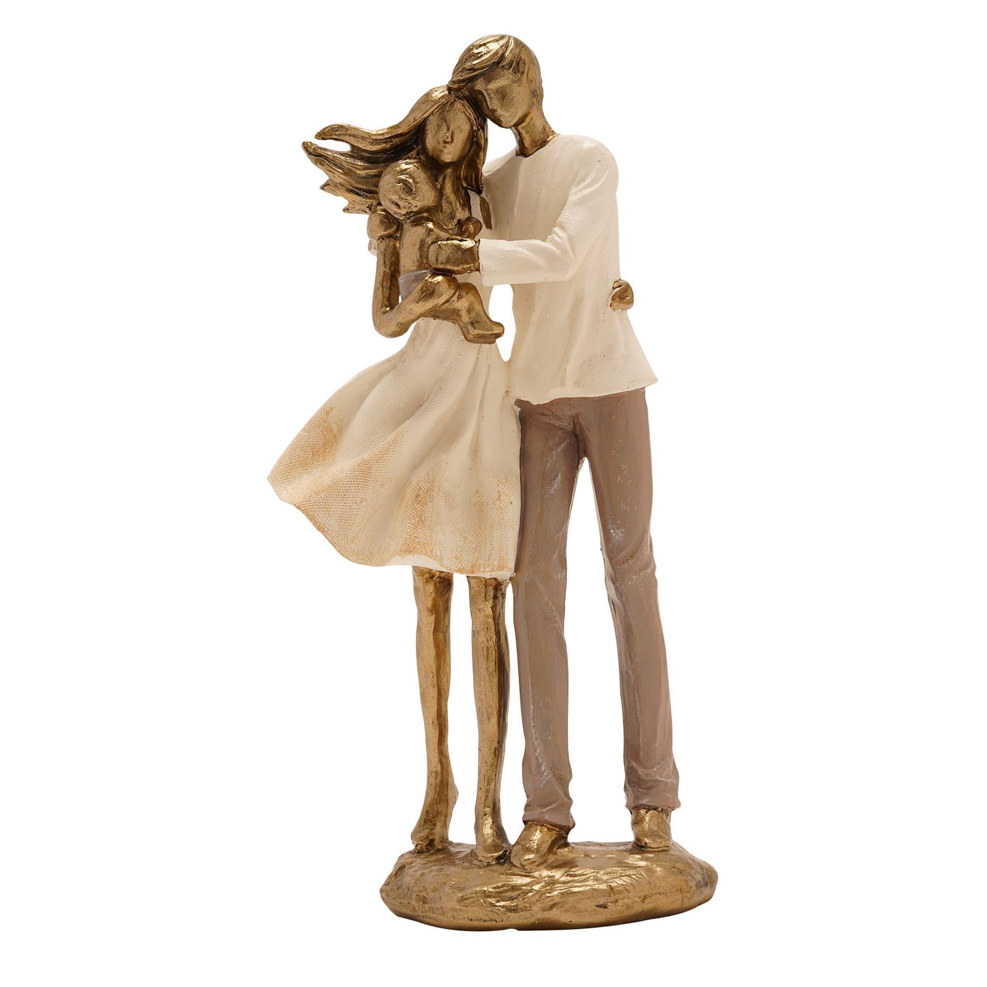 Décoration de chambre d'enfant moderne avec statuette parent bébé