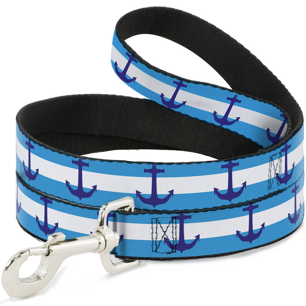 Buckle-Down Hundeleine Stars & Stripes Design - 6 Fuß (ca. 1,83 M) Lang, 1,5 Zoll Breit, Aus Polyester