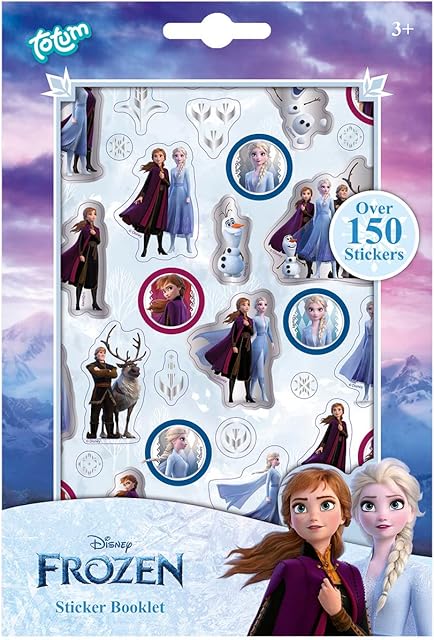 Totum Disney Frozen II Ksiazka Naklejkowa Z Ponad 175 Magicznymi Naklejkami