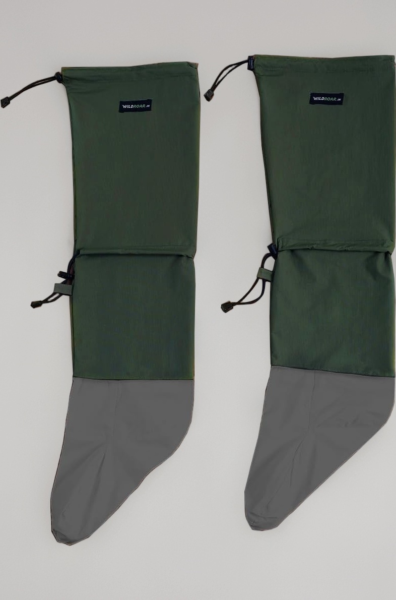Anti Leech Socks-Deep Olive-Water Repellent