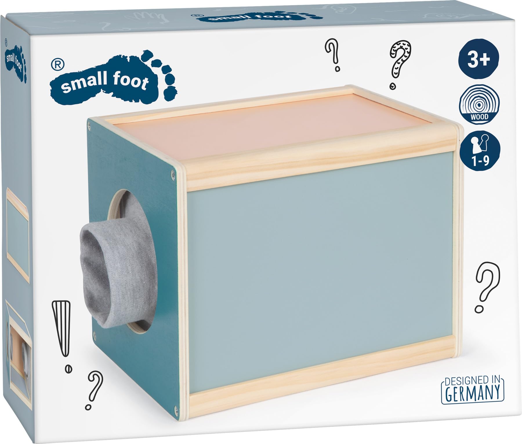 Mała drewniana skrzynka sensoryczna Small Foot