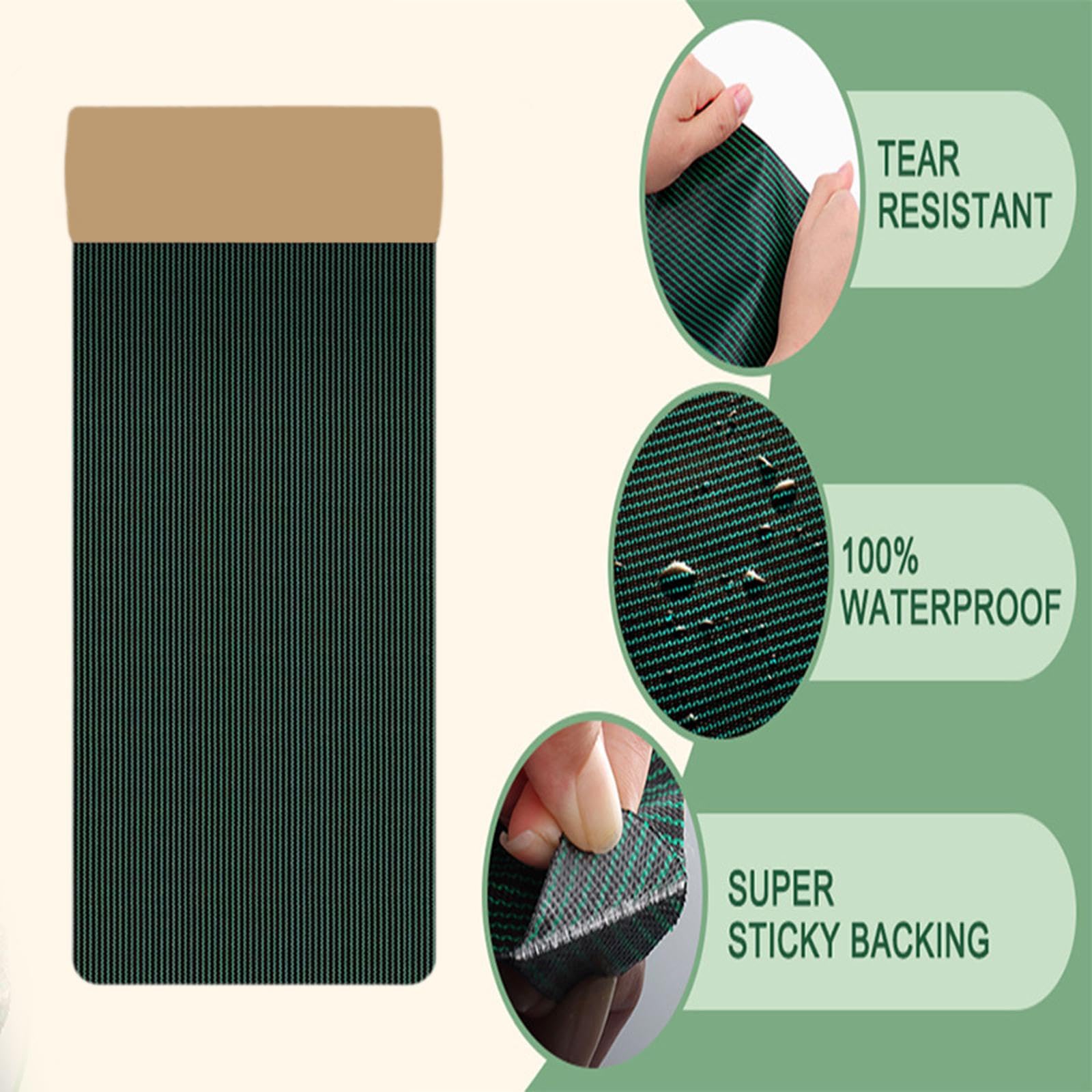 Kit de Reparación para Cubiertas de Piscina, Kit de Reparación de Cubiertas de Piscina con Autoadhesivos de Polipropileno, 200cm