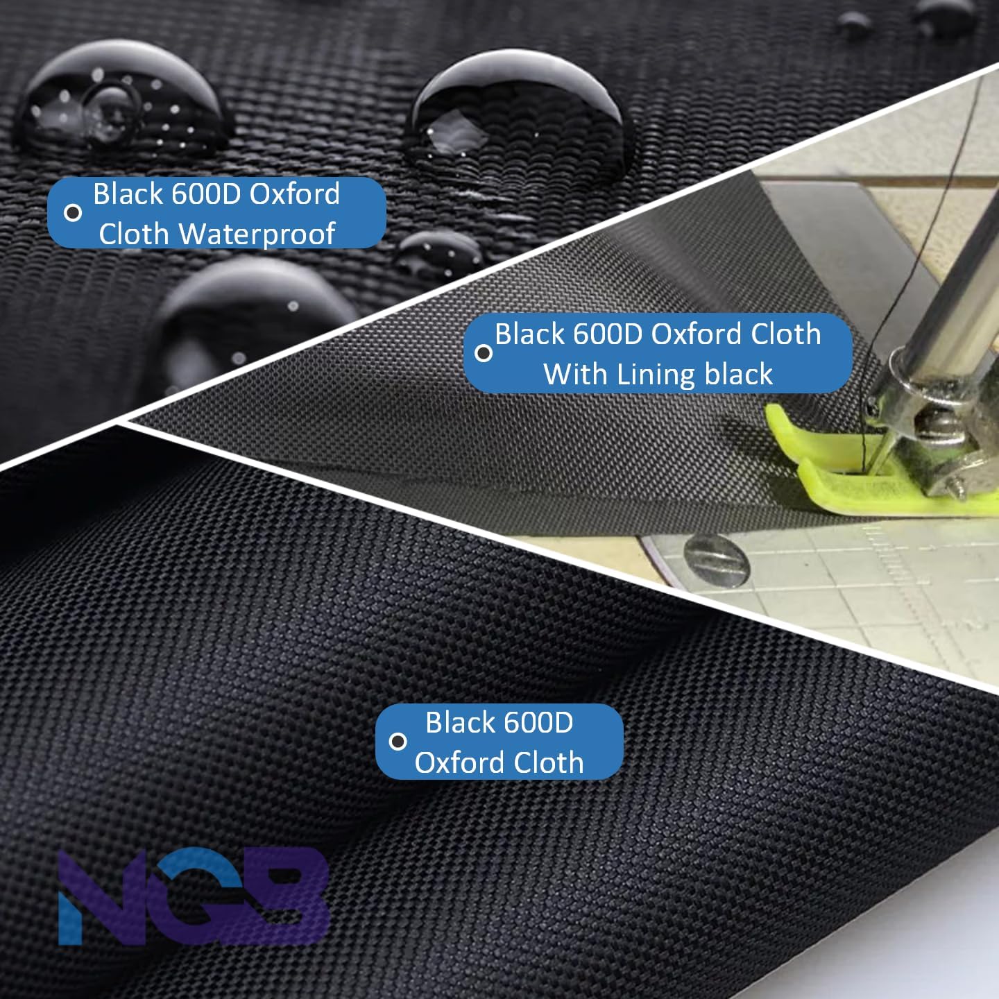 NGB Outdoor Generator Cover,24.8L x 20.2Wx 20.8H for Universal Most Inverter Generators Made of 600D plus 210D Double Layer Heavy Duty Waterproof Fabric The Top Cover is Waterproof for Refueling.