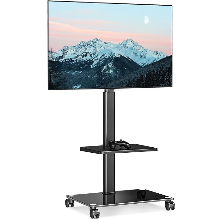 Buy FITUEYES Mobile TV Stand Rolling Cart with Wheels for 3260 inch