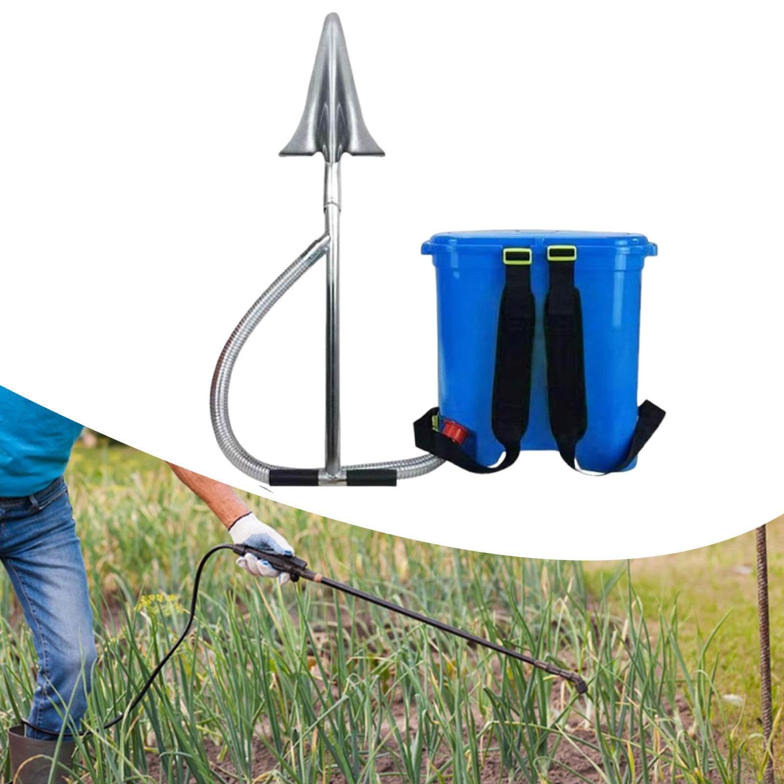 Spandiconcime Manuale a Zaino con, Multiuso, Robusto, per Uso agricolo, capacità 25 l