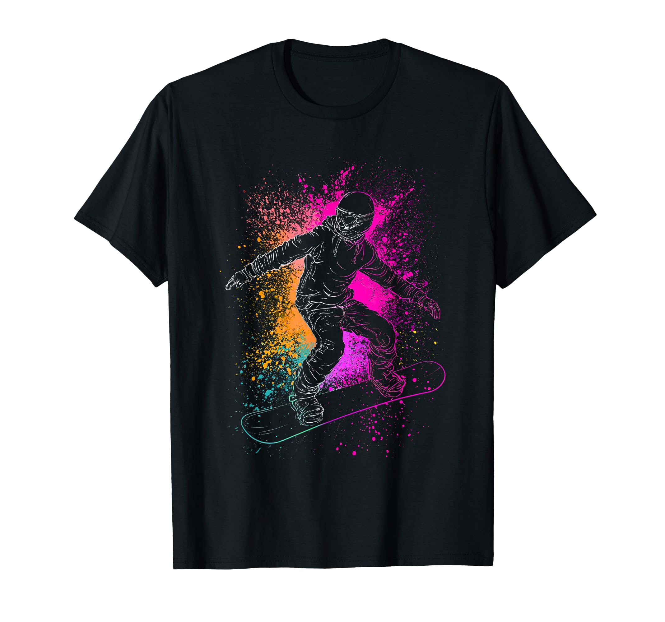 Art Snowboard T-Shirt