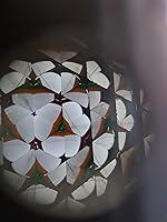 Vista 6 de collectiblesBuy Anclaje antiguo de caleidoscopio de latón grabado Gilbert & Sons con incrustaciones con caja de madera