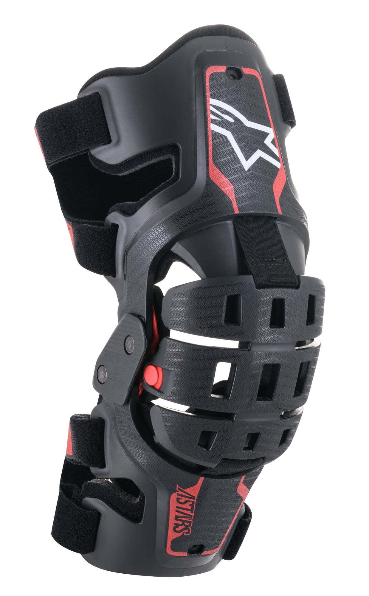 Alpinestars 6540520-13-OS: Bionic 5S Youth Knee Brace Black/Red