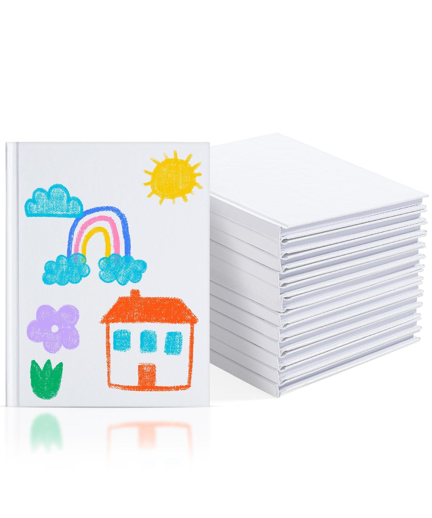 Mr. Pen- Blank Hardcover Books, 4.3" x 5.5", 40 Pages, 12 Pack, Blank Notebooks for Kids, Mini Notebooks for Kids
