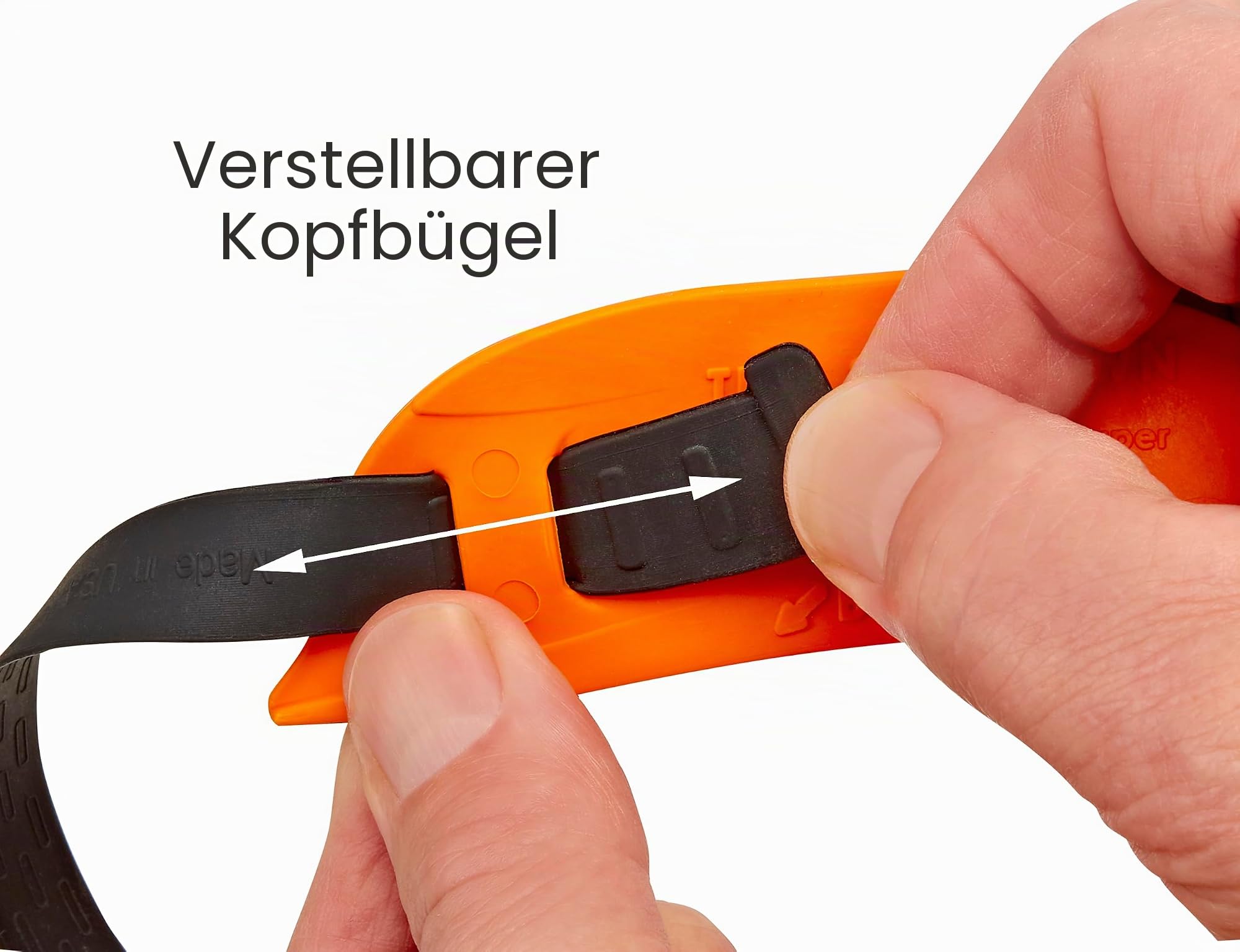 Quality Time Bart-Ausschnitt-Former-Anleitung: Die originale, hochwertige, freihändige und verstellbare Bartschablone, zum Selbermachen, zum Selbermachen, für den Nacken-Haarschnitt, zum Formen von