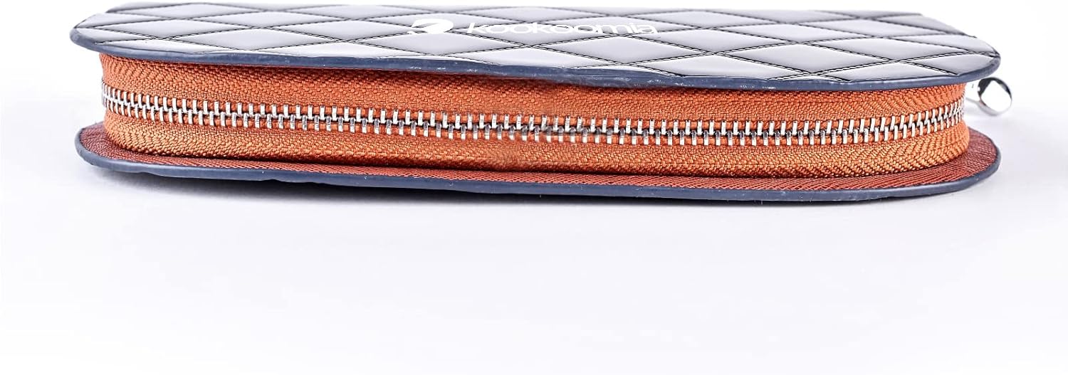 Women's Wallet, Zipper Purse, PU Leather