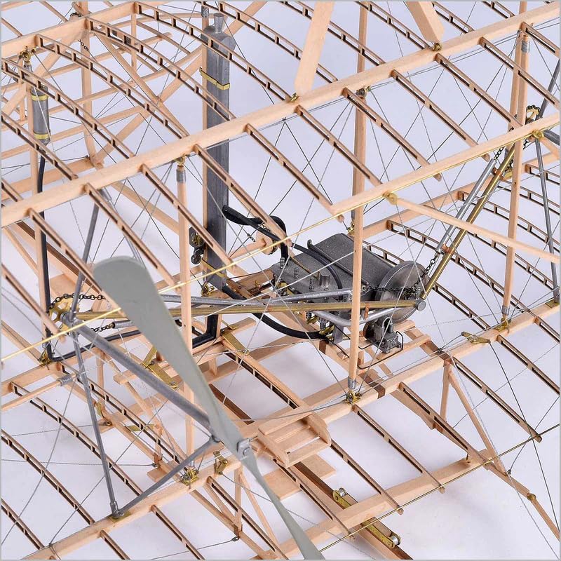 Miniatura 7 de Model Expo Wright Brothers Flyer 1903 MA1020 Wood Juego de Escala 116 Venta - Ahorra 42%