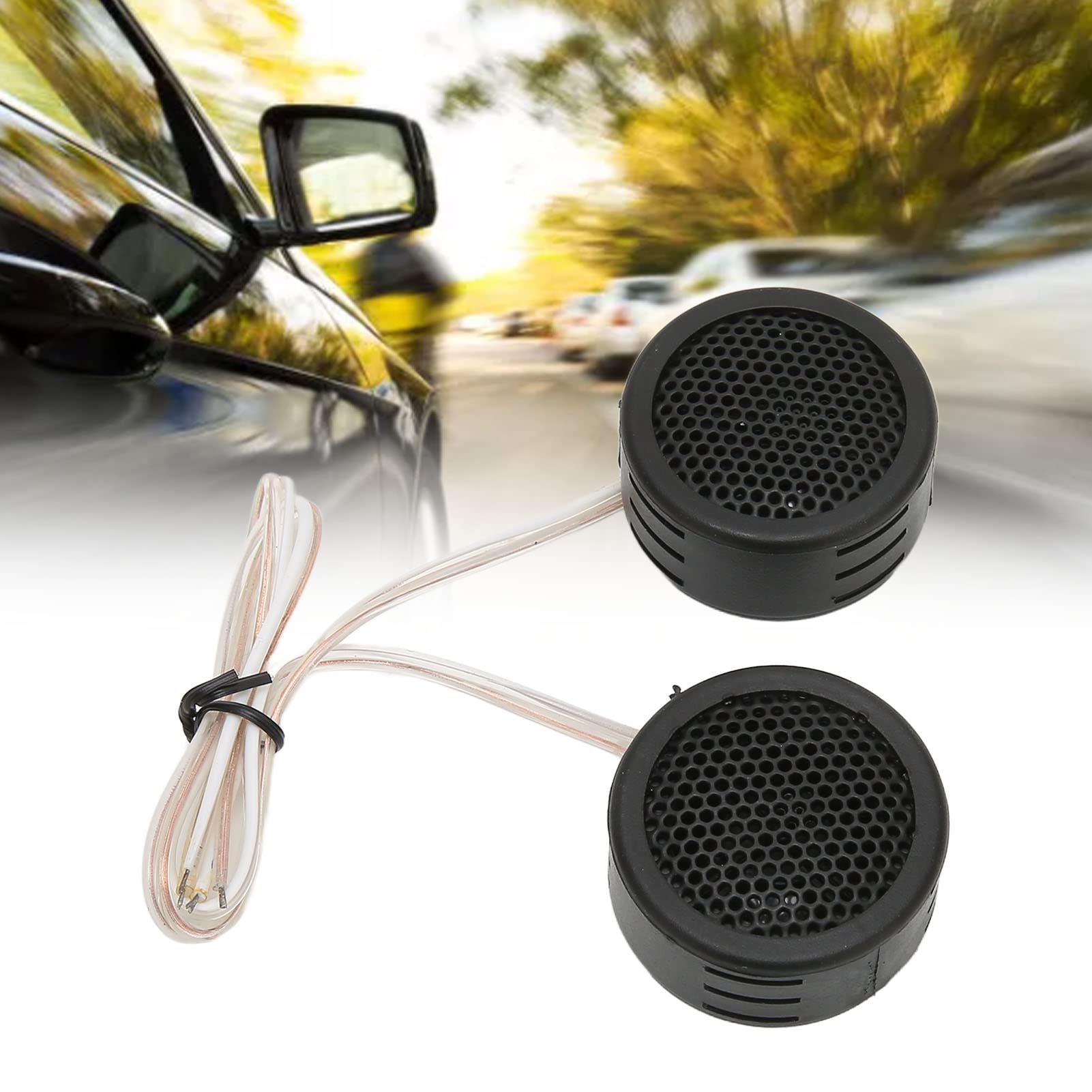 PHONOCAR 02430 – Coppia Di Tweeter Da 4” (10cm) 250W RMS 4Ω – Titanio, Alta Sensibilità 93dB - 2