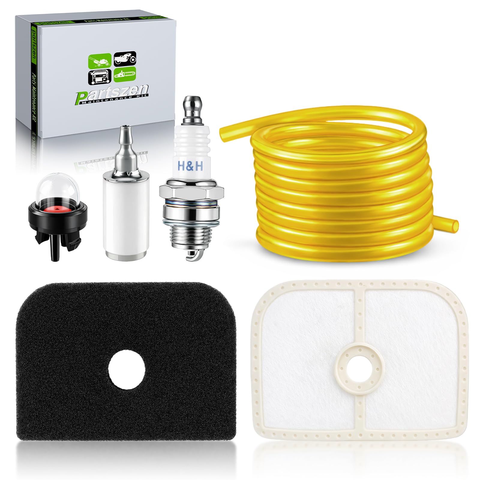 Amazon.com: partszen 525L Air Filter for Husqvarna 525RJD 525RS