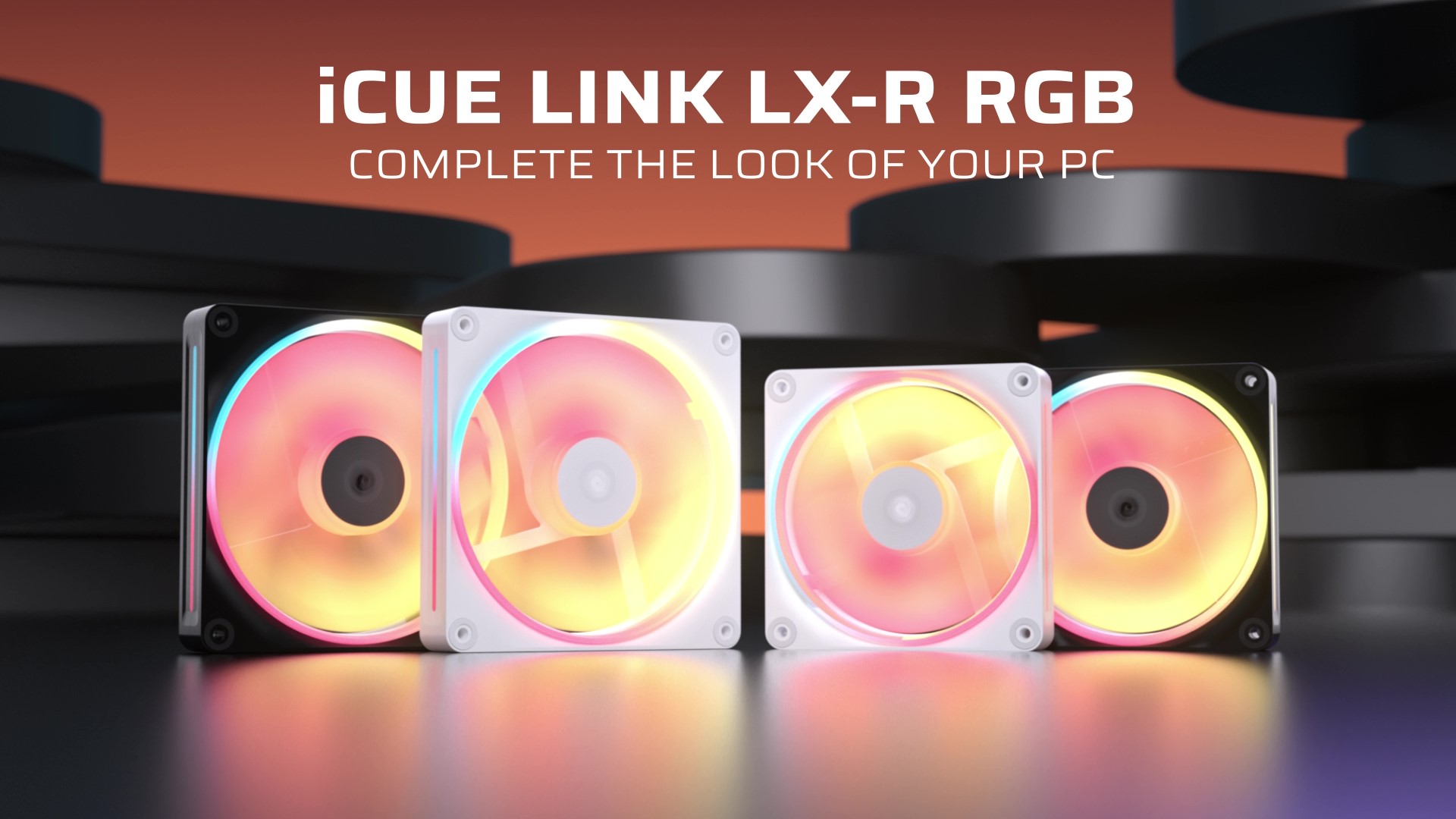CORSAIR ICUELINK LX120 RGB LX120-R ファン6基 Amazon.com: CORSAIR iCUE Link LX120-R RGB 120mm PWM Reverse