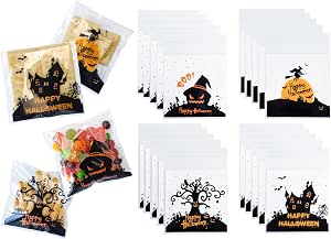 Pcavin Halloween Treat Bags, 160 Count