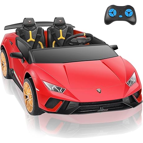 ELEMARA 2 Seater Ride on Car for Kids Ages 6-12