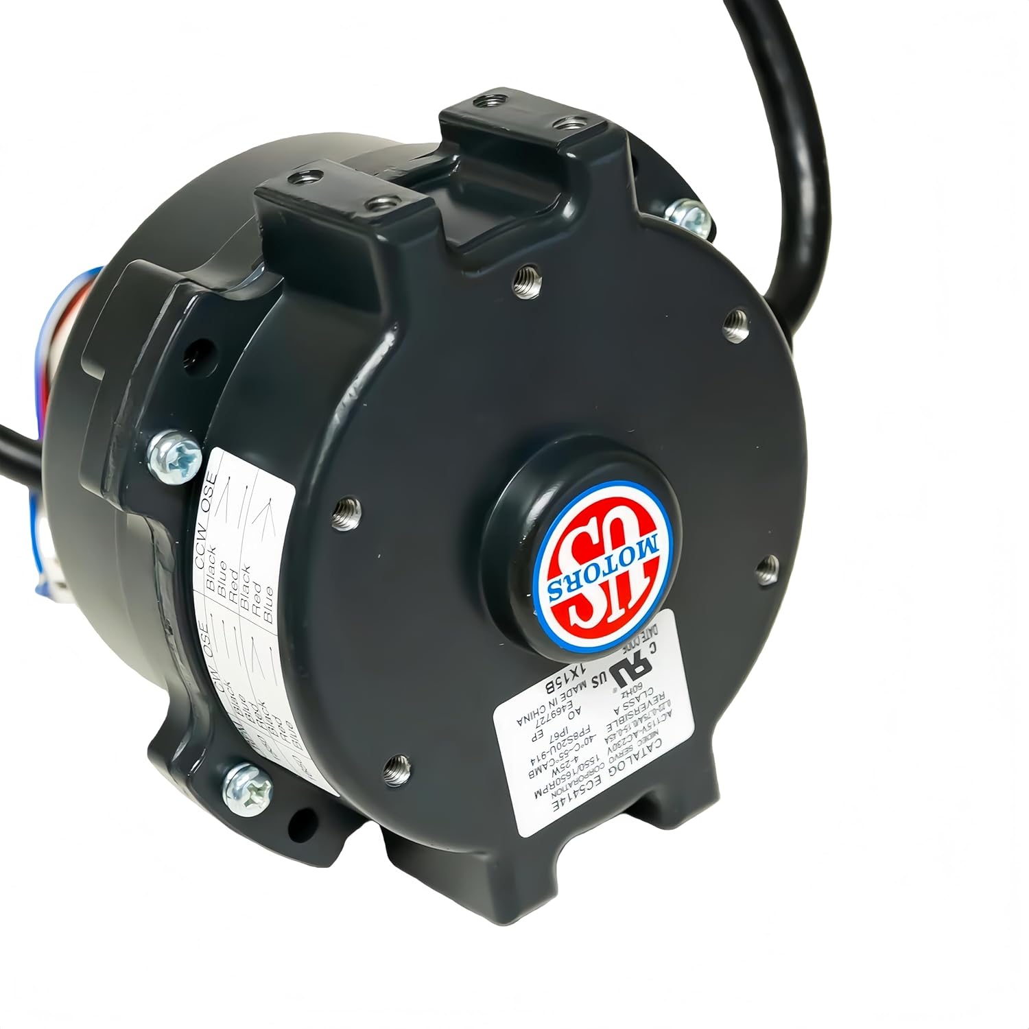 EC5414E Compatible with Nidec Rescue ECM Refrigeration Motor 4-25 Watt 115-230V 1550/1650 RPM Replacement EC-HE-0147 EC-HE-0170 EC-HE-0176 EC-HE-0182