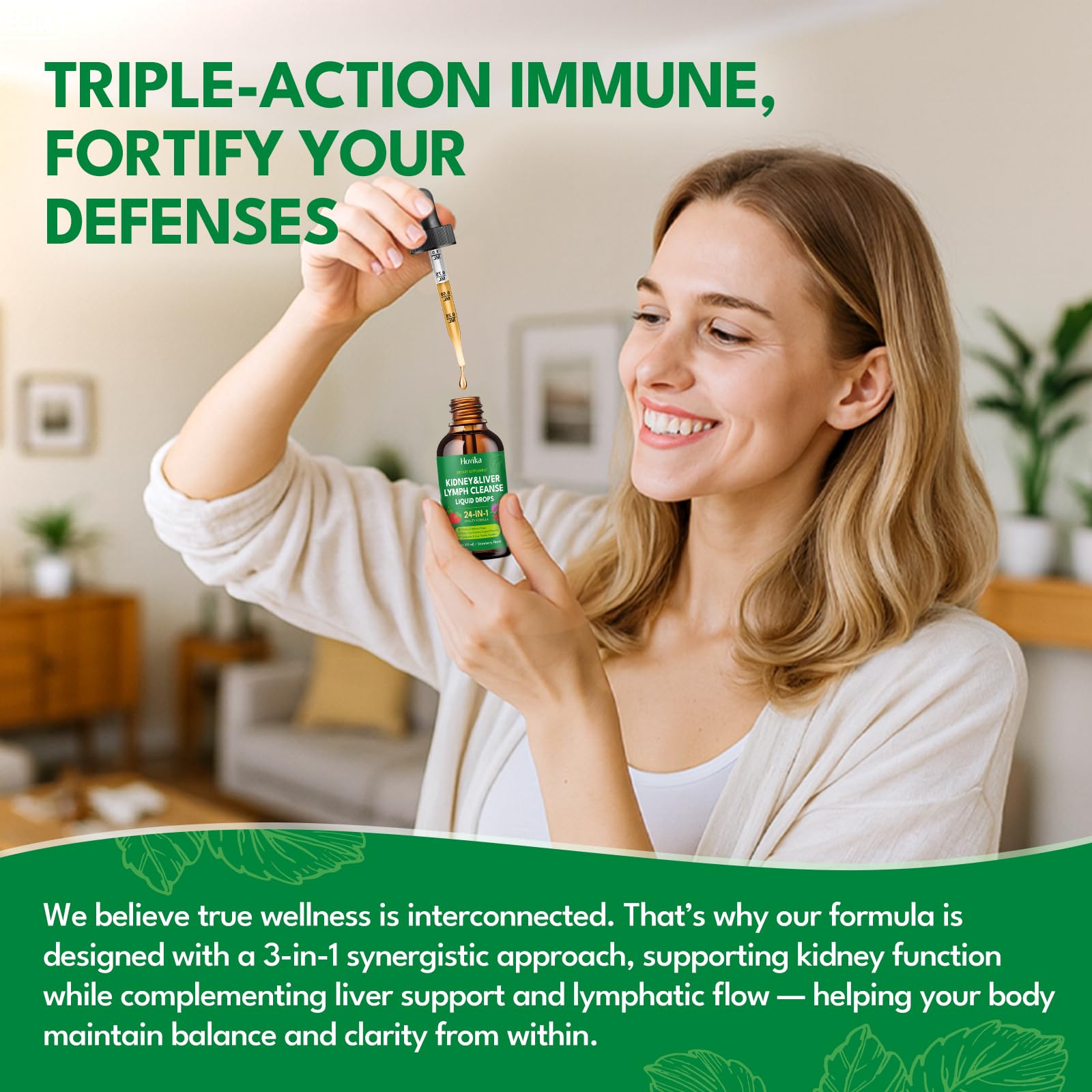 24-in-1 Kidney & Liver, Lymph Support Supplement Drops, 2 FL Oz — Amazon image 4