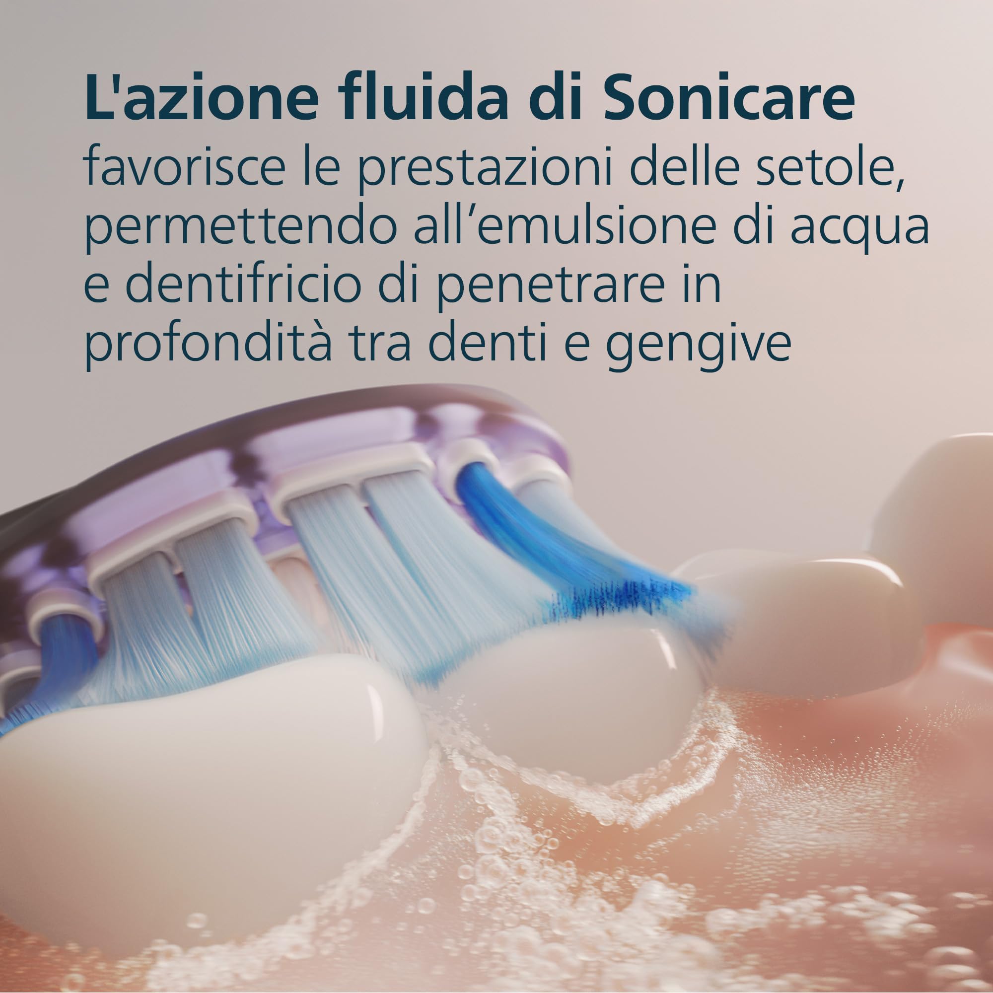 Philips Sonicare AdvancedClean Limited Edition, Spazzolino elettrico - schermo smart, sensore di pressione, promemoria sostituzione testina, 5 modalità di spazzolamento e SmarTimer, nero, HX3792/11