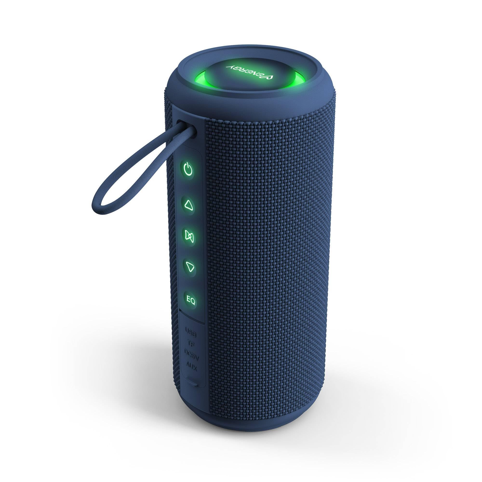 Energy Sistem Sunset - Altoparlante Bluetooth 5.4, 25 W, luci RGB e connessione TWS, impermeabile IPX6, batteria di lunga durata, ingresso USB, Micro SD e AUX, vivavoce e assistente vocale