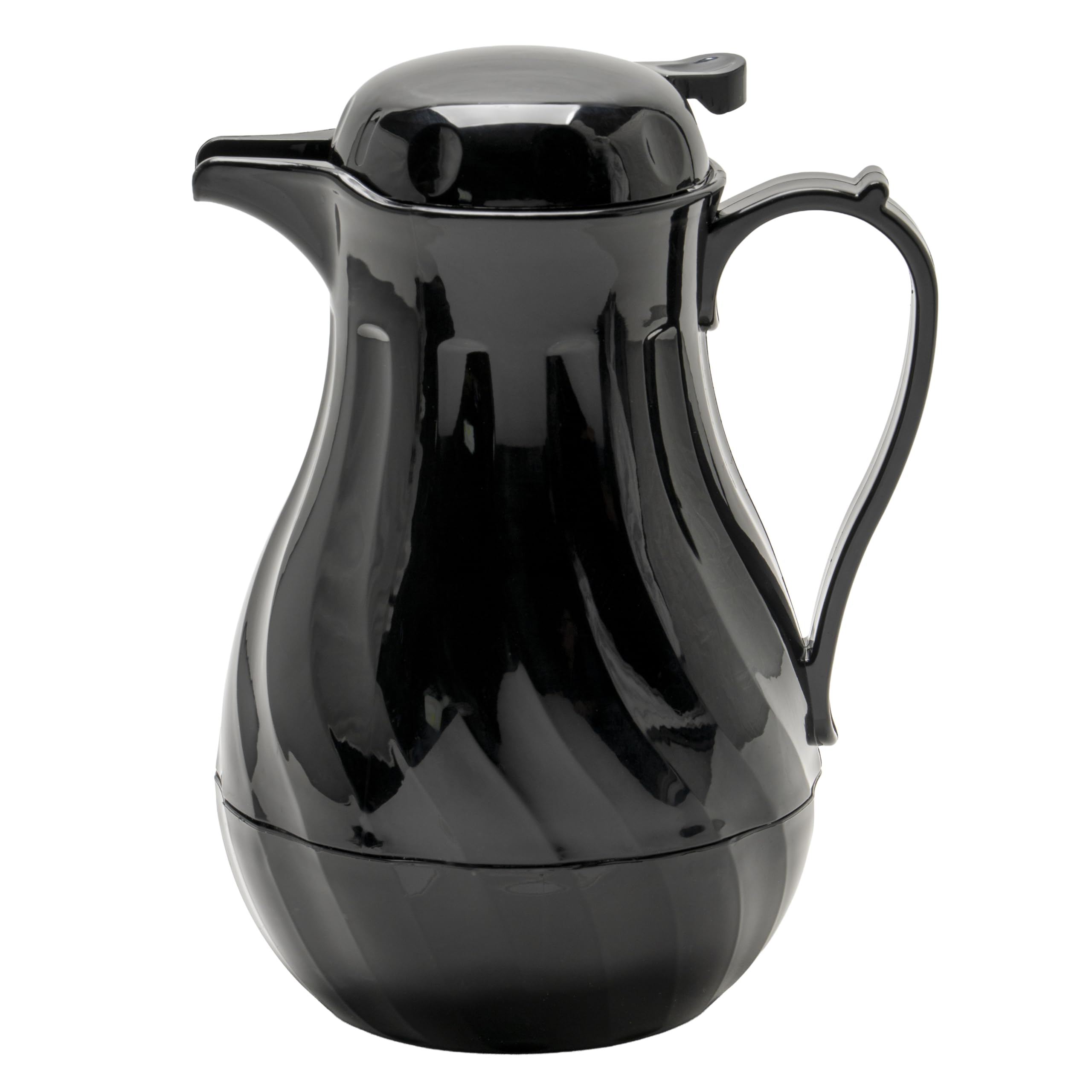 Serveur de boisson isotherme pour café chaud et buffet design noir