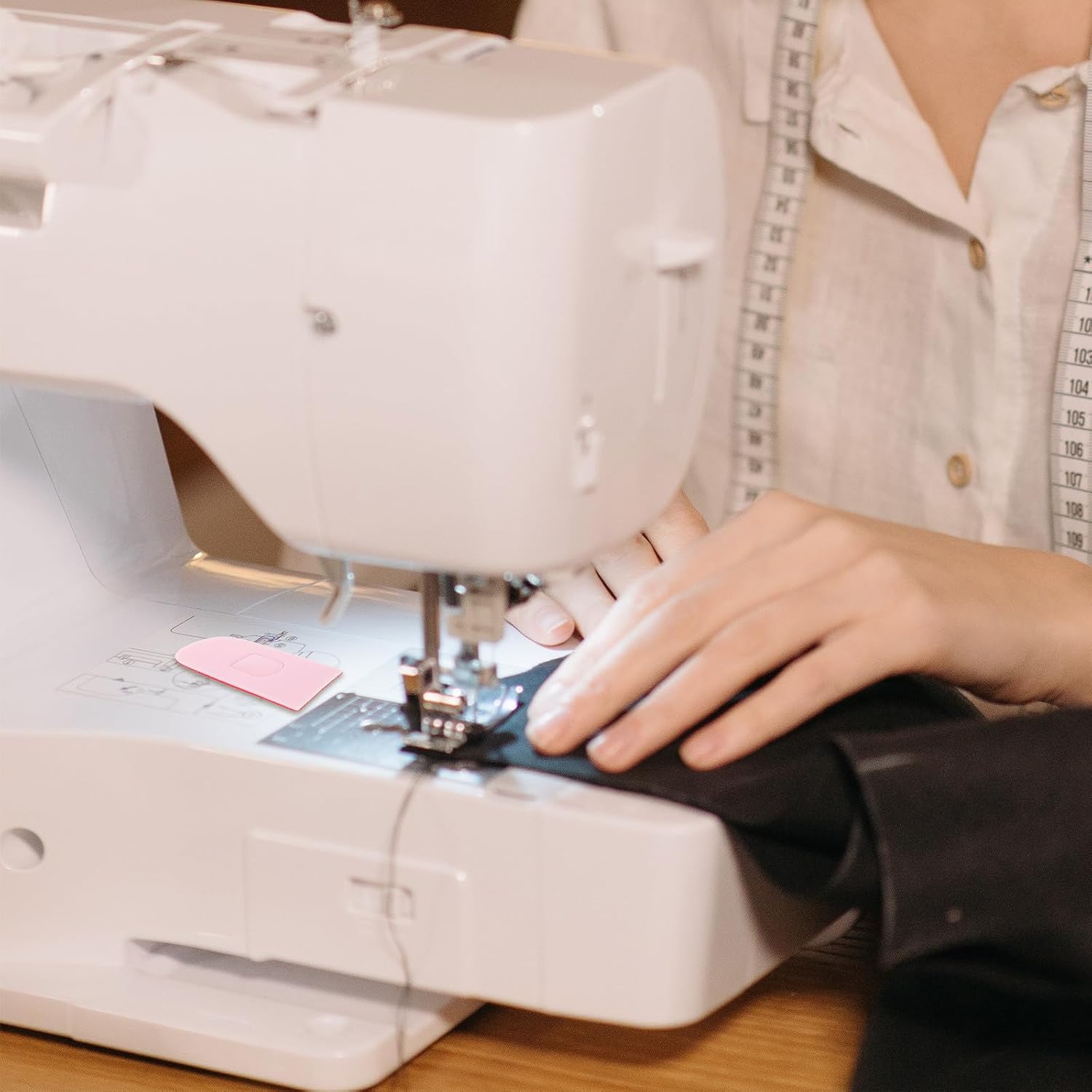 20pcs Self Adhesive Presser Foot Pad for Overlock Machines