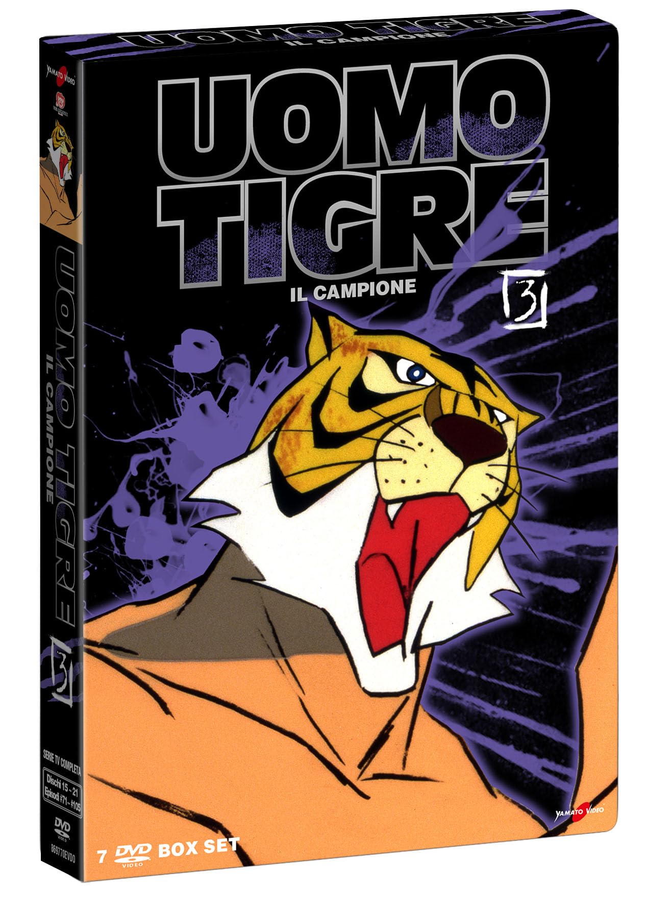 L'Uomo Tigre - Il Campione - Box 3 (7 Dvd): Amazon.it: Taiga