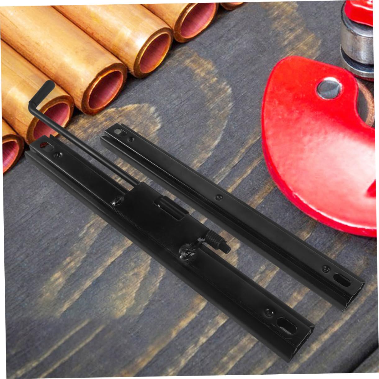 Regolatore Sedile Auto 2 Paia in Ferro Nero per Racing e Car Seat