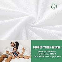 Vista 25 de Twin XL Size Waterproof Mattress Protector, Premium Cooling Viscose from Bamboo Mattress Pad, Breathable, Noiseless, Cooling & Machine-Washable Bed